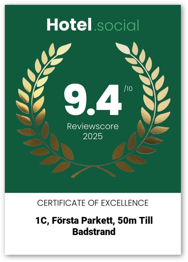 1C, Foersta Parkett, 50M Till Badstrand Byxelkrok Extérieur photo